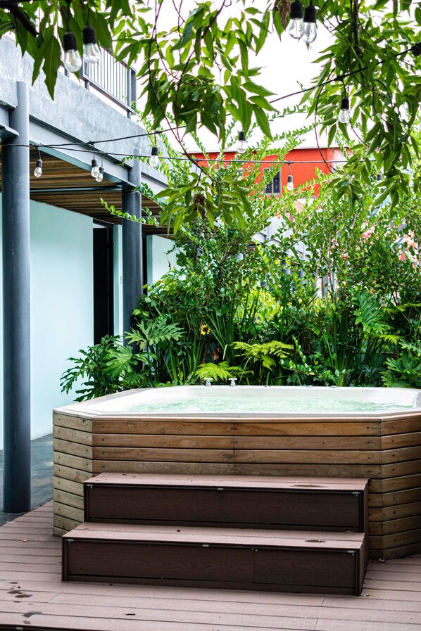 Bubbelpool utomhus