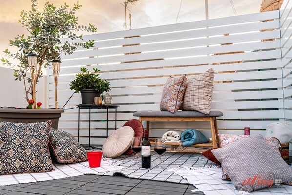 The Roof Top can  be set up just like this
