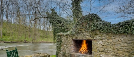 Enceinte de l’hébergement