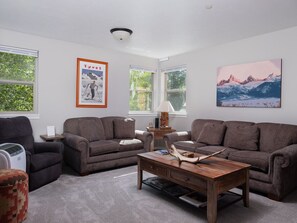 Cozy Living Room with Custom Furniture!