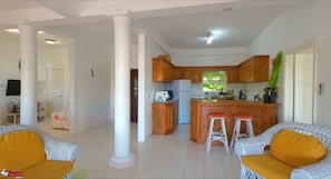 Open Plan Kitchen, Living, and Dining Room