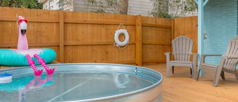 Cowboy Pool with deck surround!