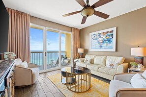 Living Area with Balcony