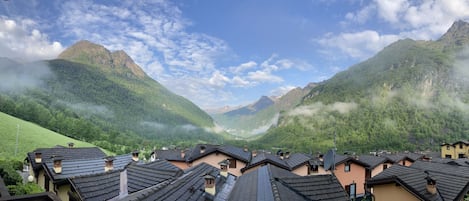 Vista dal balcone