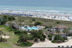 Oceanfront Balcony View