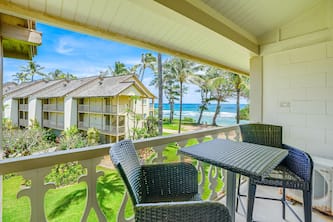"Escape to Kauai" Oceanview at the Islander on the Beach 359