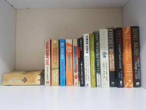 Books for guest enjoyment