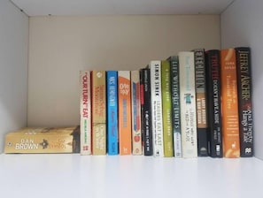 Books for guest enjoyment