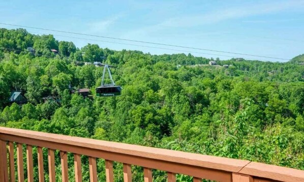 Ober Gatlinburg Tram View From Chalet