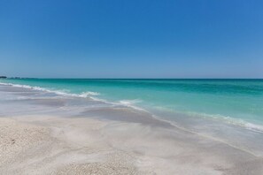 This is the actual beach 2 minutes walk from your unit.