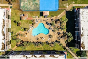 Aerial View of Pool