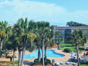 Pool from Balcony