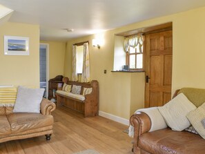 Living room | The Tallet Barn - Knowle Farm, Marhamchurch, near Bude