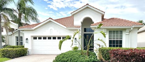 Exterior with 2 car garage