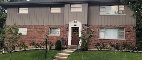 This listing is the entire upstairs apartment of our two-family home.
