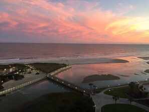 Beautiful Sunset over the Swash