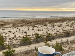 Morning coffee view. 
