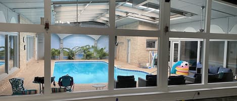 Indoor Pool 
View from the entry way