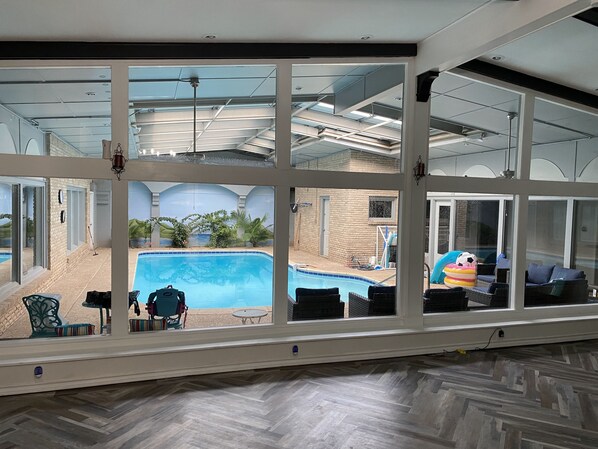 Indoor Pool 
View from the entry way