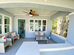 Front porch main cottage