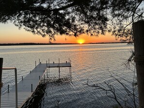 Enjoy the lake on your private pier
