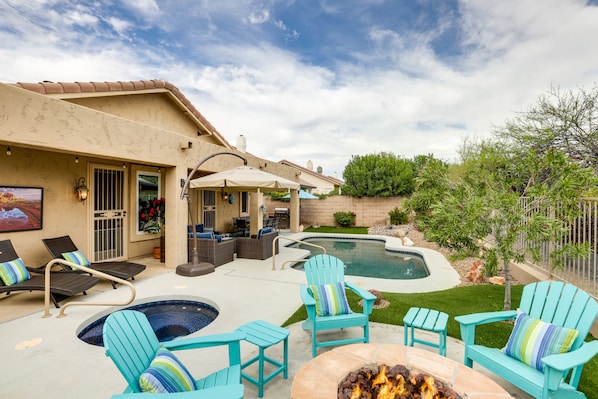Cave Creek Vacation Rental | 1,810 Sq Ft | 3BR | 2BA | 2 Steps Required