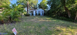 Frontal view of home