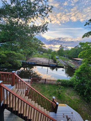 Backyard, water access