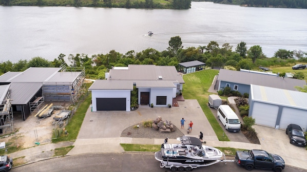 View from above of property
