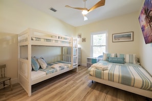 Guest Room with Full and Bunk Bed