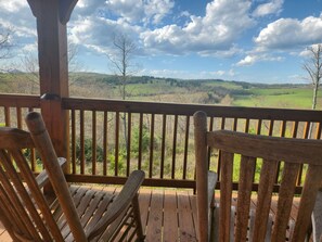 Picture yourself sitting here and watching the clouds roll by.
