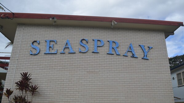 External view of the Seaspray buuilding.
