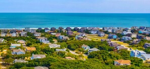 Aerial Perspective – Prime Location Near the Beach!