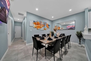 Dining space