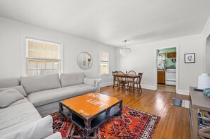 Gorgeous Hardwood Floors in this circa 1960's Chincoteague Cottage.