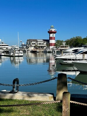 Harbour Town marina & Lighthouse. 