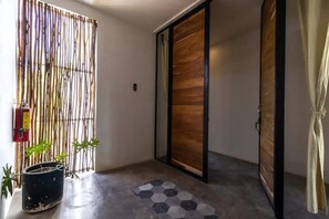 Interior entrance