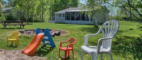 Cottage and Beach Area