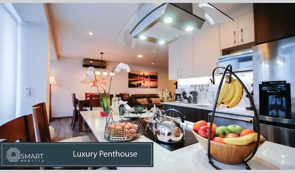 Luxurious Penthouse, the Real Home Away from Home that you deserve.
