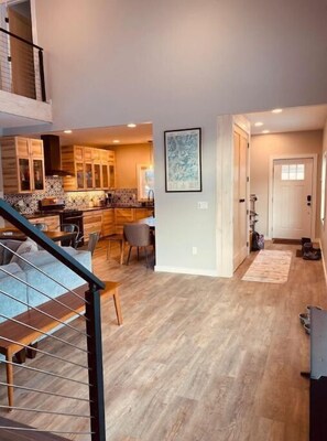 Open concept Living/dining area
