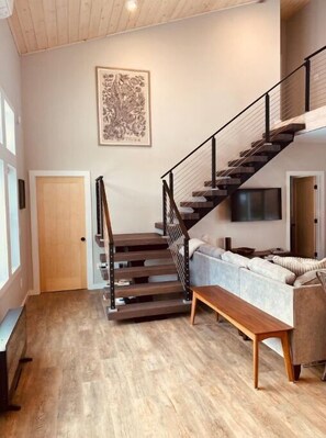 Open concept Living/dining area