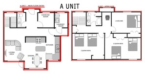 Unit A floor plan