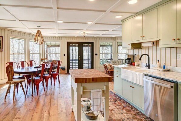 Kitchen and dining