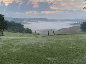 Vue sur la campagne