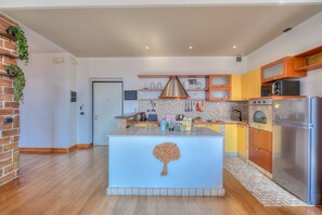 View of the kitchen