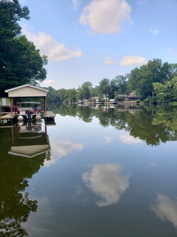 View from our dock
