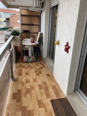 Balcon pour prendre l'apéritif ou se restaurer