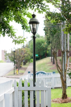 You're going to fall in love with the tree-lined neighborhood