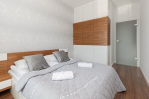 A quiet bedroom perfect for relaxing. 
