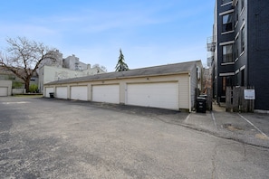 2 car garage- secure free parking